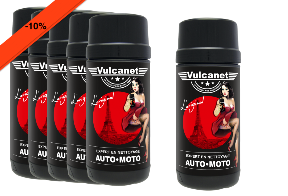 Vulcanet Lingettes nettoyantes Auto/Moto - PASSION BOMBINETTES